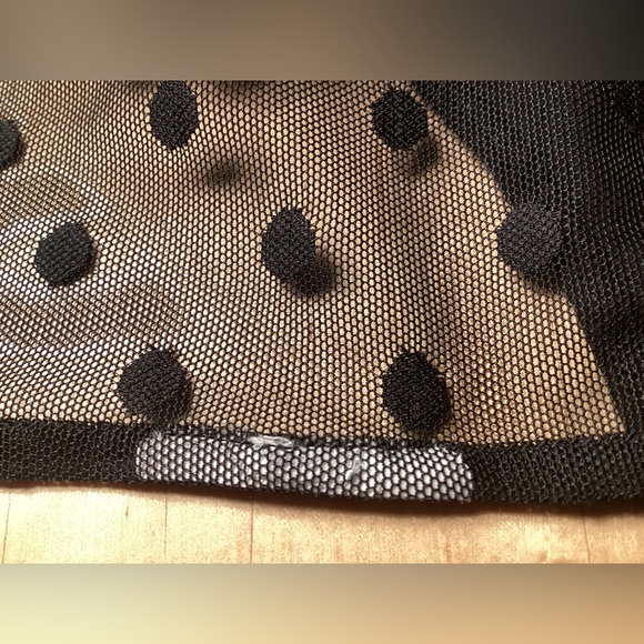 Bodysuit mesh polka dot long sleeve - Picture 4 of 12
